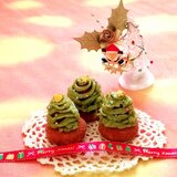 抹茶スイートポテトで♡食べられるツリー♡クリスマス